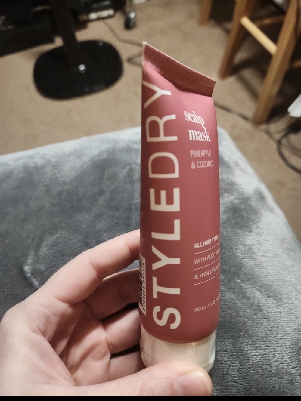 STYLEDRY Pink Scalp Mask - Pineapple & Coconut
